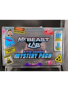 MrBeast Lab Hyper-Charged Mystery Pack Glow-In-The-Dark Set